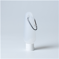 Oval Hand Sanitizer Bottle with Ring